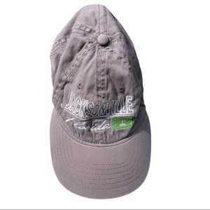 Retro Jacksonville FL Grey Dad Hat One Size